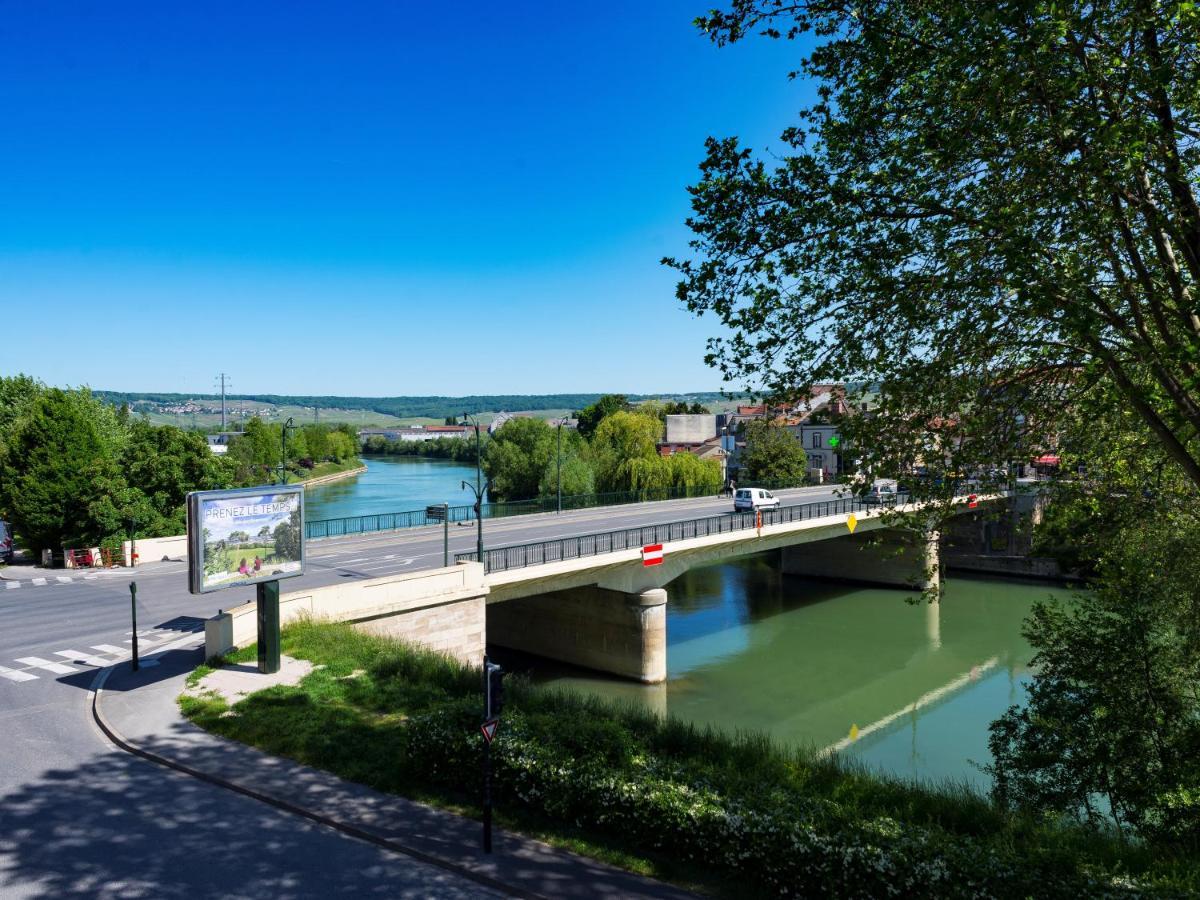 Escale A Epernay Bords De Marne Appt 2/4 Pers Apartment ภายนอก รูปภาพ